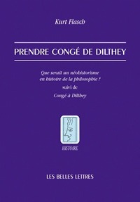 Image de Prendre congé de Dilthey