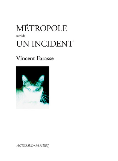 Image de Métropole suivi de Un incident