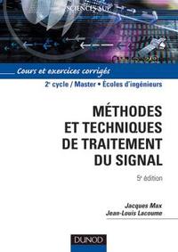 Image de Méthodes et techniques de traitement du signal - 5ème édition