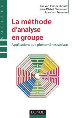 Image de La méthode d'analyse en groupe - Applications aux phénomènes sociaux