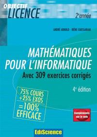 Image de Mathématiques pour l'informatique - 4ème édition - Cours avec 309 exercices corrigés
