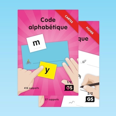 Picture of 445 supports Code alphabétique GS