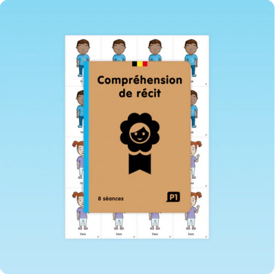 Picture of 8 séances Compréhension de récit P1