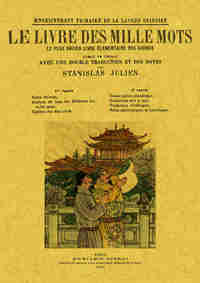 Picture of Le livre des mille mots - enseignement primaire de la langue chinoise
