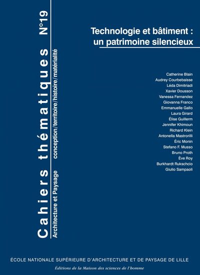 Picture of Cahiers thématiques, n° 19/2021