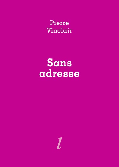 Picture of SANS ADRESSE