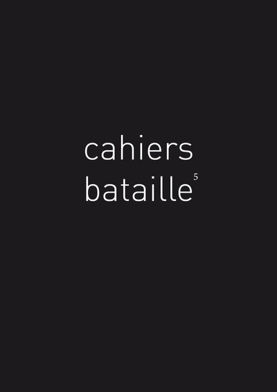 Picture of Cahiers Bataille n°5