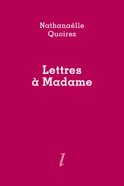 Picture of Lettres à Madame