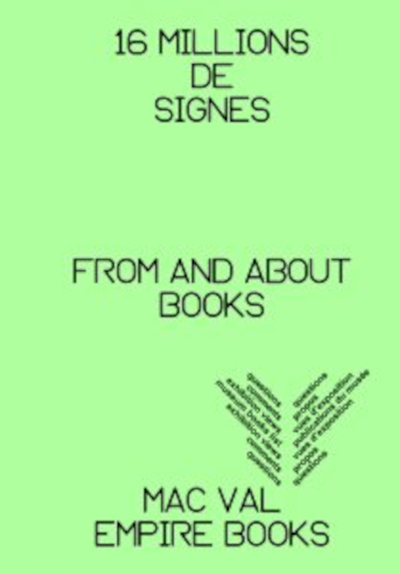 Picture of 16 millions de signes