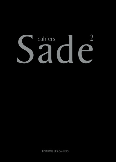 Picture of Cahiers Sade n°2