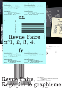 Image de Faire - Regarder le graphisme n° 01 (vol. 1, 2, 3, 4)