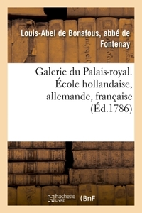 Picture of Galerie du Palais-royal gravée d'après les tableaux des différentes écoles qui la composent