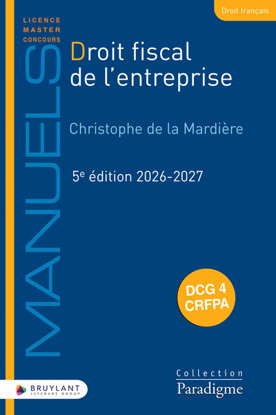 Image de Droit fiscal de l'entreprise