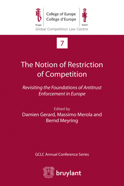 Image de The Notion of Restriction of Competition