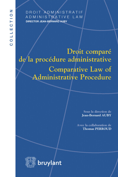 Image de Droit comparé de la procédure administrative - Comparative Law of Administrative Procedure