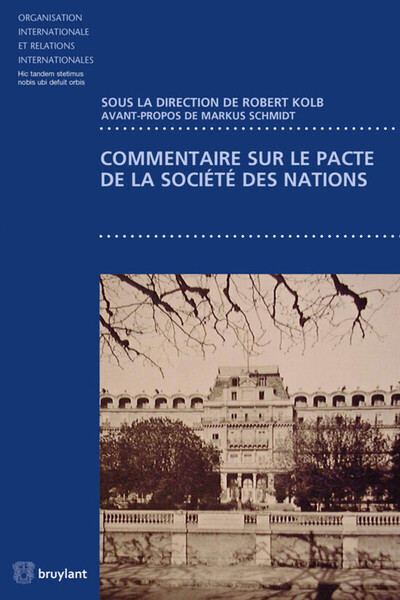Picture of Commentaire sur le pacte de la SDN