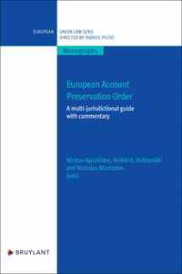 Picture of European Account Preservation Order - A multi-jurisdictional guide with commentary