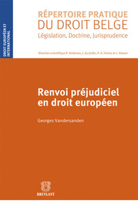 Picture of Renvoi préjudiciel en droit européen