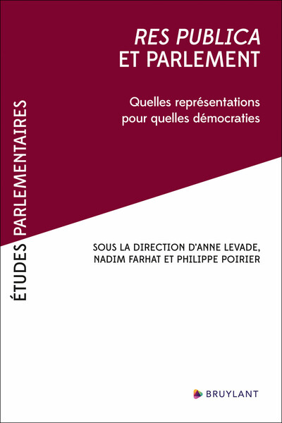 Picture of Res publica et parlement - Quelles représentations pour quelles démocraties