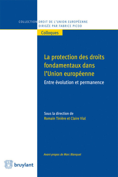 Picture of La protection des droits fondamentaux dans l'Union européenne