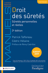 Picture of Droit des sûretés - Sûretés personnelles et réelles