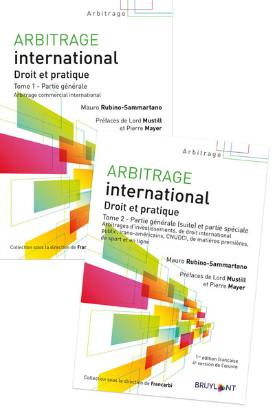 Image de Arbitrage international (2 tomes)