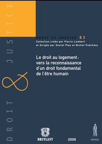 Picture of le droit au logement : vers la reconnaissance d'un droit fondamental de l'être h