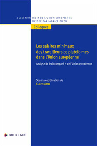 Picture of Les salaires minimaux des travailleurs de plateformes dans l'Union européenne - Analyse de droit com