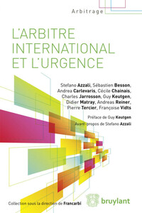 Image de L'Arbitrage international et l'urgence