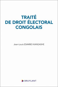 Image de Traité de droit électoral congolais