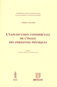 Image de l'exploitation commerciale de l'image des personnes physiques