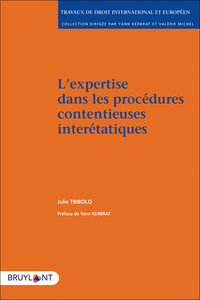 Picture of L'expertise dans les procédures contentieuses interétatiques
