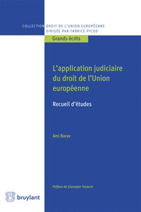 Picture of L'Application judiciaire du droit de l'Union européenne