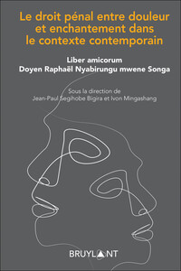 Image de Le droit pénal entre douleur et enchantement ds contexte contemporain