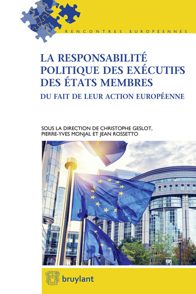 Image de La responsabilité politique des exécutifs des États membres