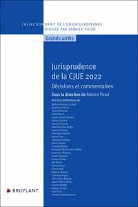 Picture of Jurisprudence de la CJUE 2022 - Décisions et commentaires