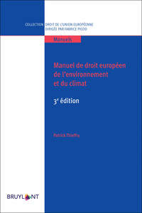 Picture of Manuel de droit européen de l'environnement et du climat