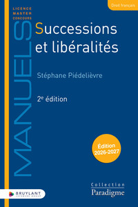 Picture of Successions et libéralités