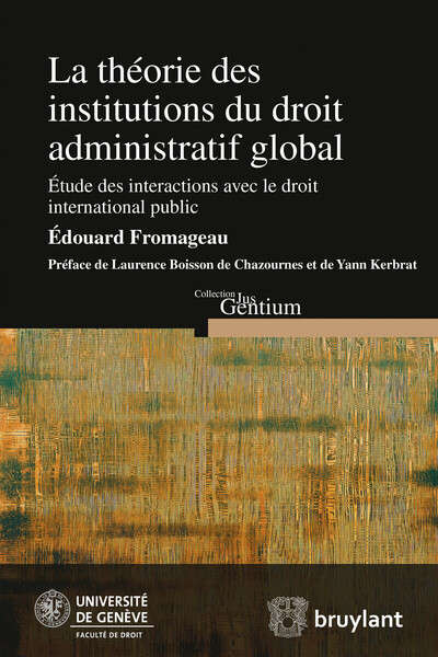 Picture of Théorie des institutions du droit administratif global