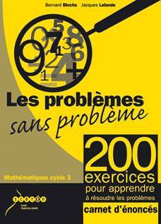 Picture of LES PROBLEMES SANS PROBLEME : CARNET D'ENONCES POUR L'ELEVE - LOT DE 10