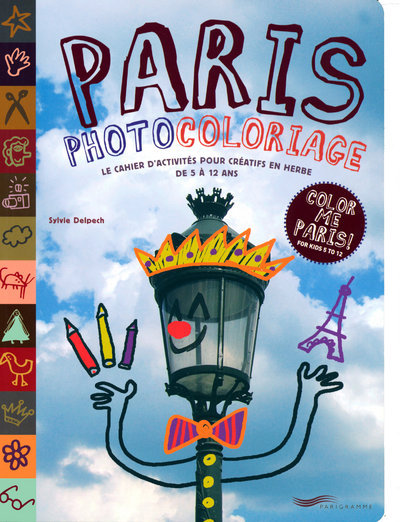 Picture of Paris photocoloriage