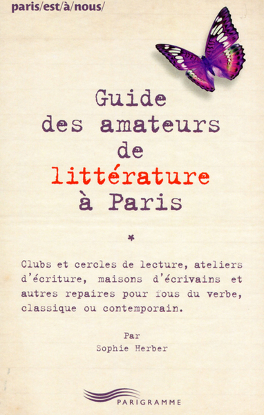 Image de Guide des amateurs de littérature à Paris