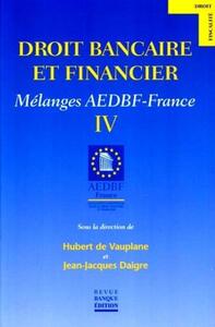 Picture of Droit bancaire et financier
