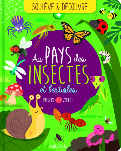 Picture of Soulève et découvre - Au pays des insectes et bestioles