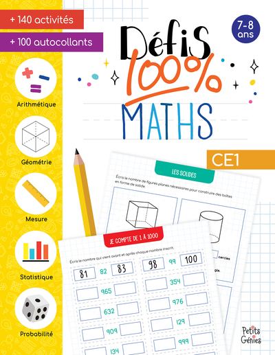 Picture of Défis 100% maths CE1