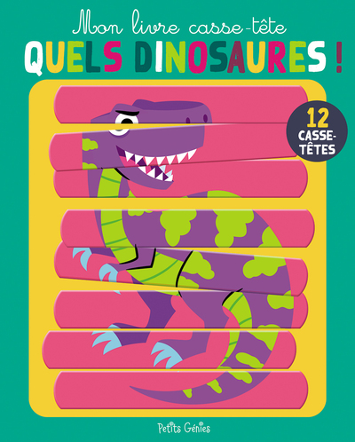 Picture of Mon livre casse-tête Quels dinosaures !