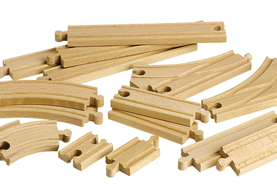Picture of Rail en bois pour circuit de train