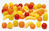 Picture of Aliments en plastique - Fruits du marché