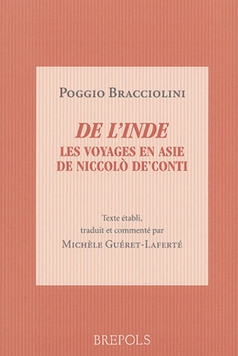 Picture of DE L'INDE. VOYAGES EN ASIE DE NICCOLO DE CONTI