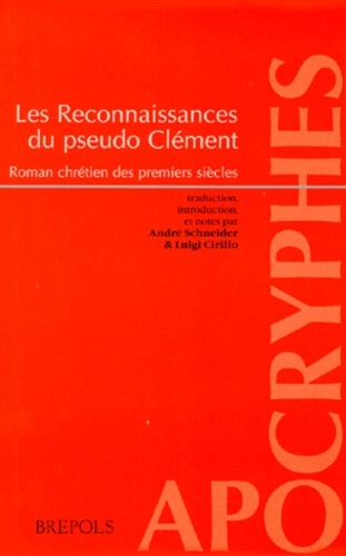 Image de RECONNAISSANCES DU PSEUDO CLEMENT (LES)